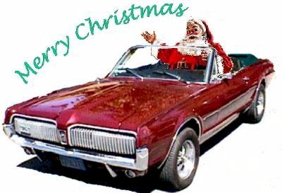 1967 Cougar Convertible Christmas